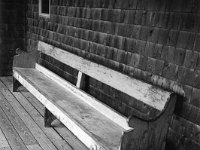 Meeting House Bench Whiting, Maine - 2002